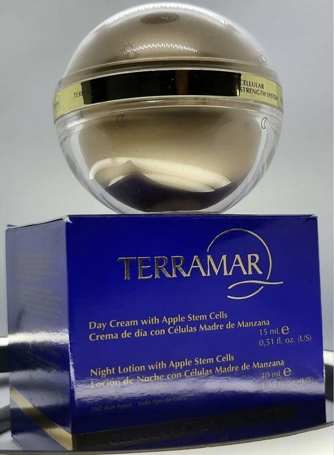 Terramar - Day Cream and Night Lotion with Apple Stem Cells - Hydrating Anti-Aging System for Mature Skin – Improves Texture, Firmness, and Luminosity - Image 2
